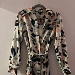 a new day Multicolor Long Sleeve Dress